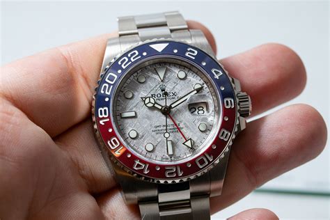 meteorite rolex pepsi|rolex with meteorite face.